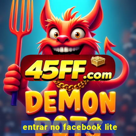 entrar no facebook lite